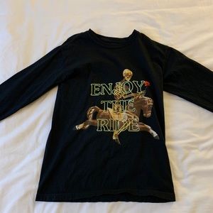 Astroworld Wnjoy The Ride long sleeve tee